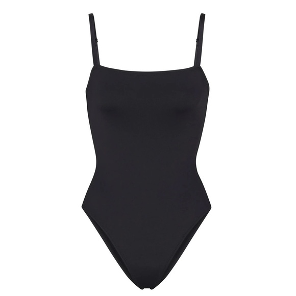 Skims Shaping One Piece Swimsuit Black - Picture 4 of 8